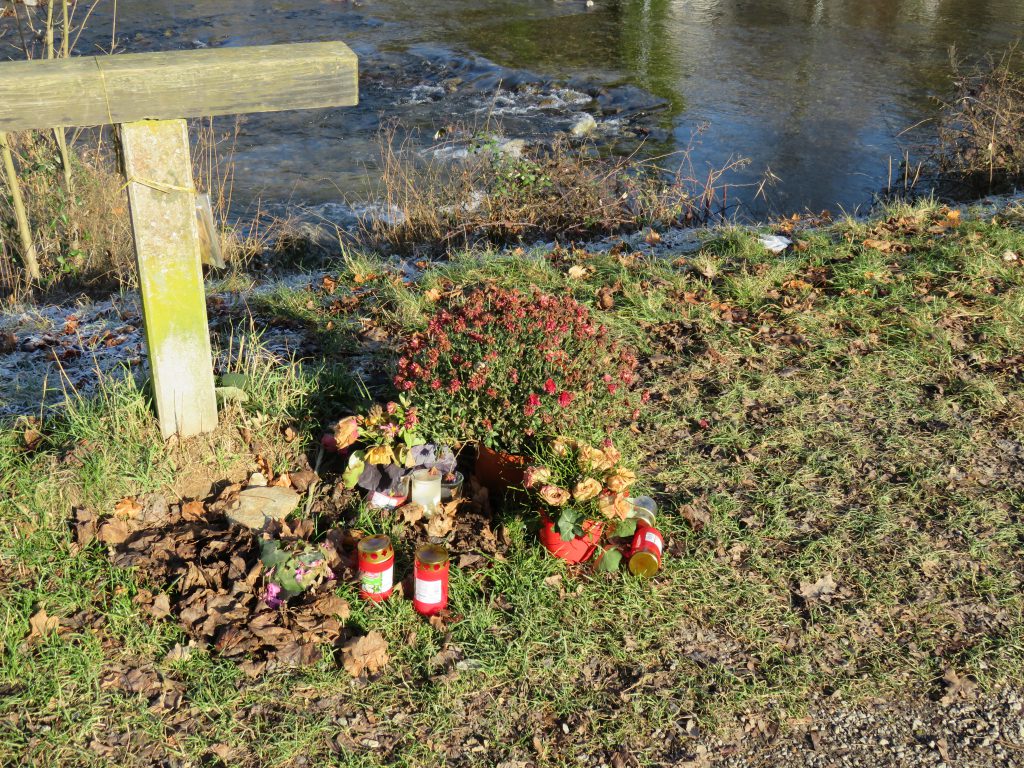 Hier lag Maria in der Dreisam - mit Husseins DNA