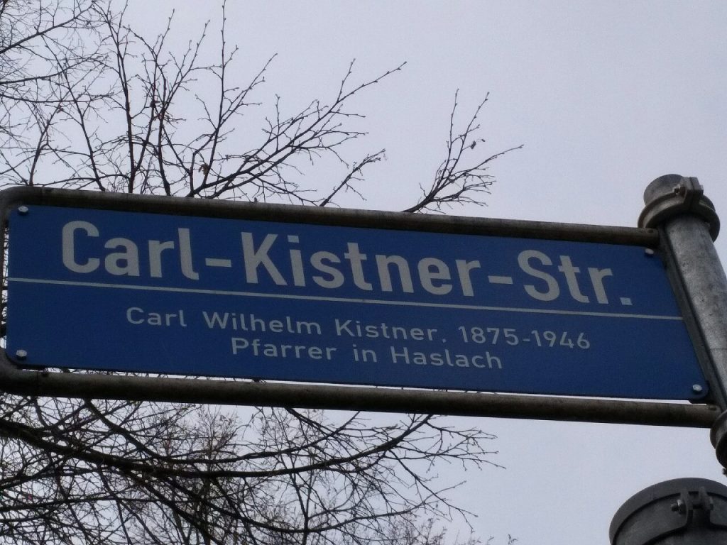 Carl-Kistner-Strasse in Freiburg - Haslach