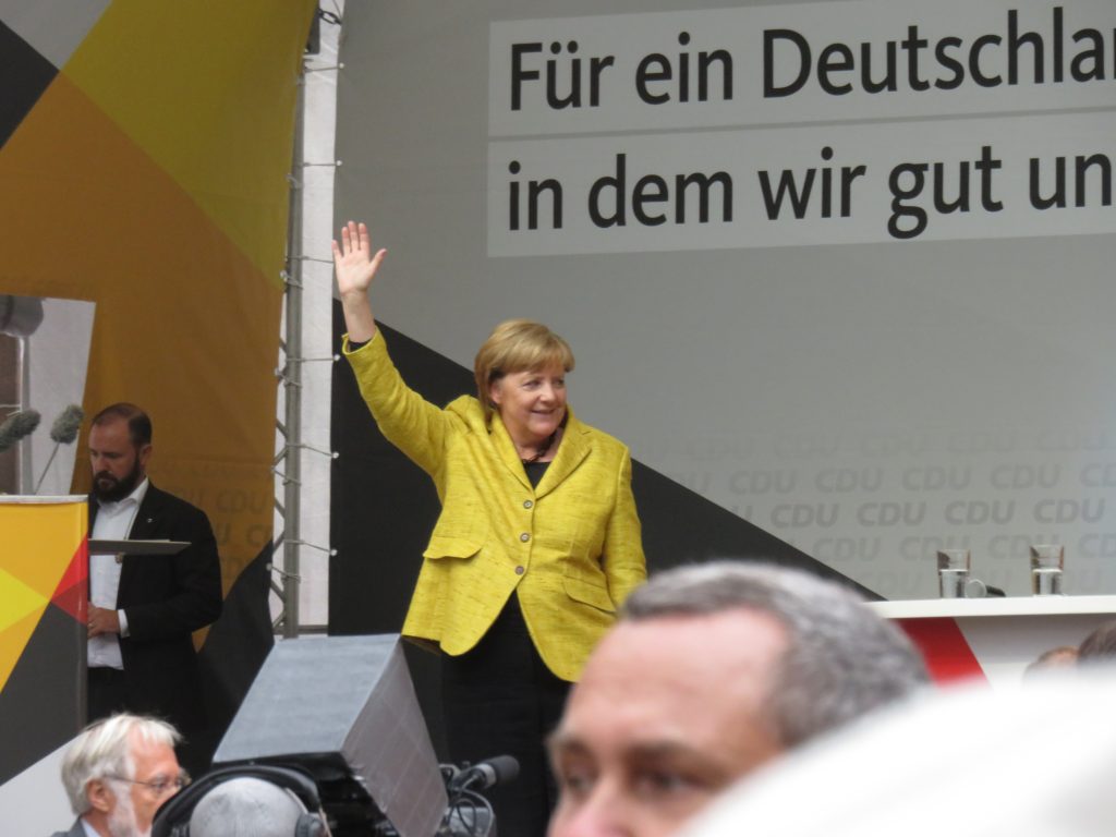 Angela Merkel in Freiburg 18.9.2017