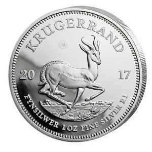 Krügerrand in Silber