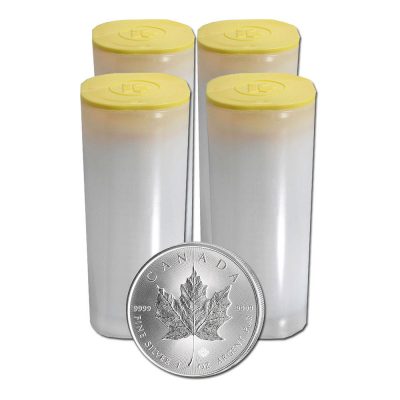 tubes maple leaf silber