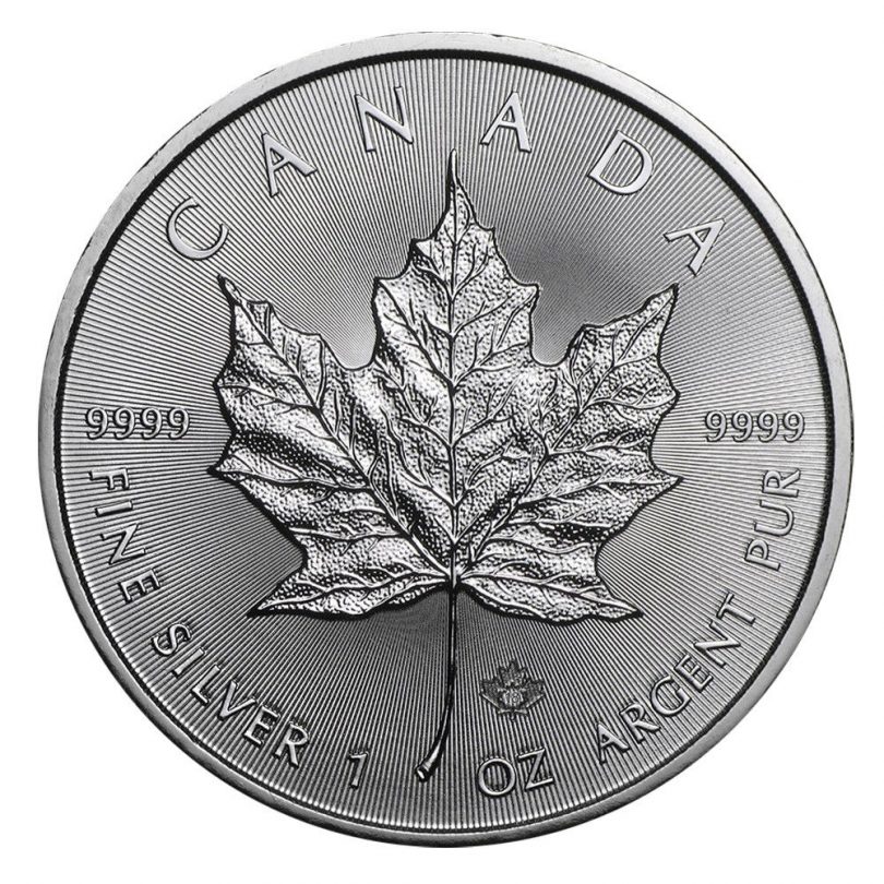 Maple Leaf Silber münze 2018
