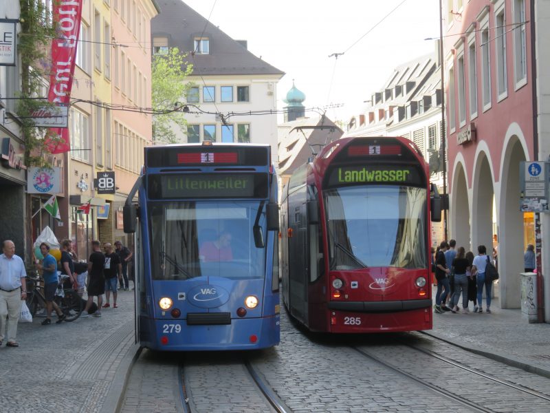 strassenbahn vag rvf Regiokarte Freiburg