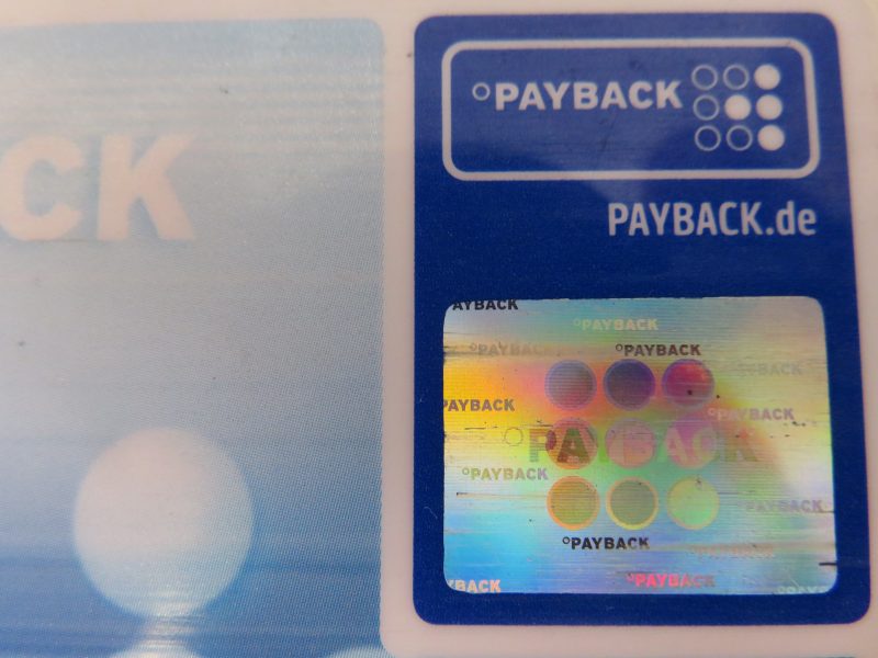 Payback Karte Punkte Vorteile Prämien Einkaufsgutscheine