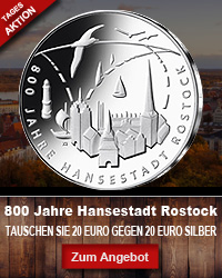 20 Euro Münze Tausch Rostock Deutschland