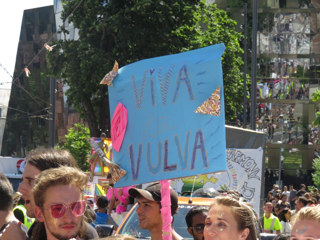 Einzelne Körperteile wurden auf dem CSD besonders erwähnt