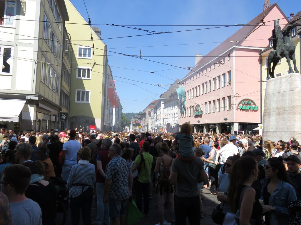 CSD Freiburg 2018 - die Kajo war voll