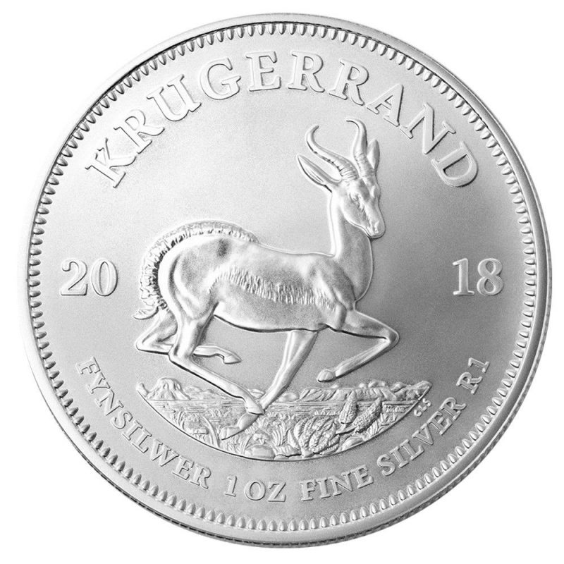 Krügerrand Silber 2018 1oz Unze