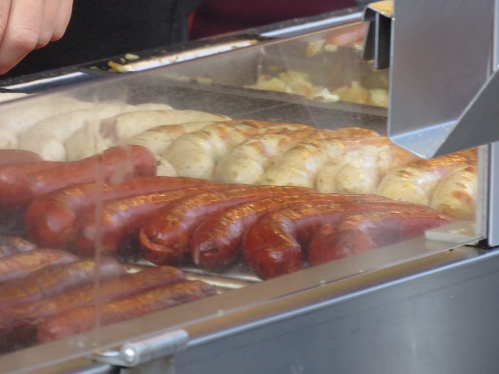 Wurst auf dem Münsterplatz