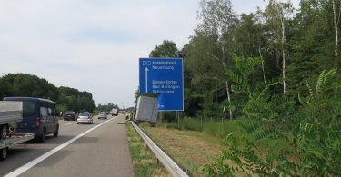 Unfall A5 Autobahn Efringen Kirchen