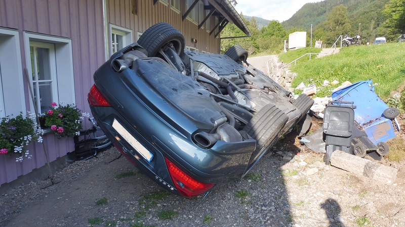 Todtnau Brandenberg Unfall Pkw B317