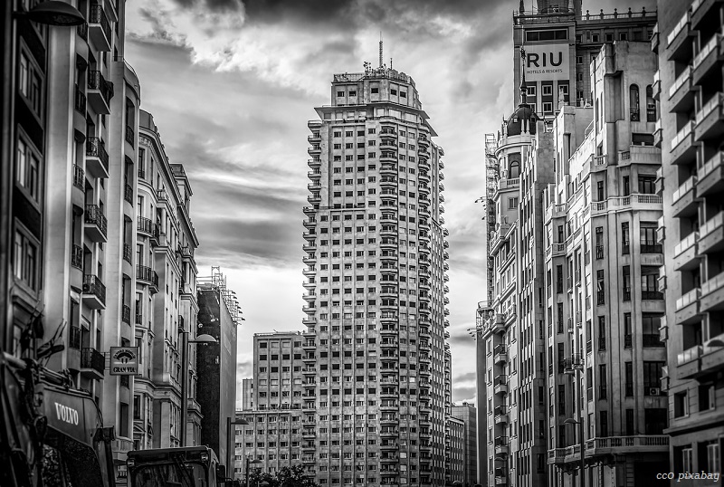 Madrid-skyline