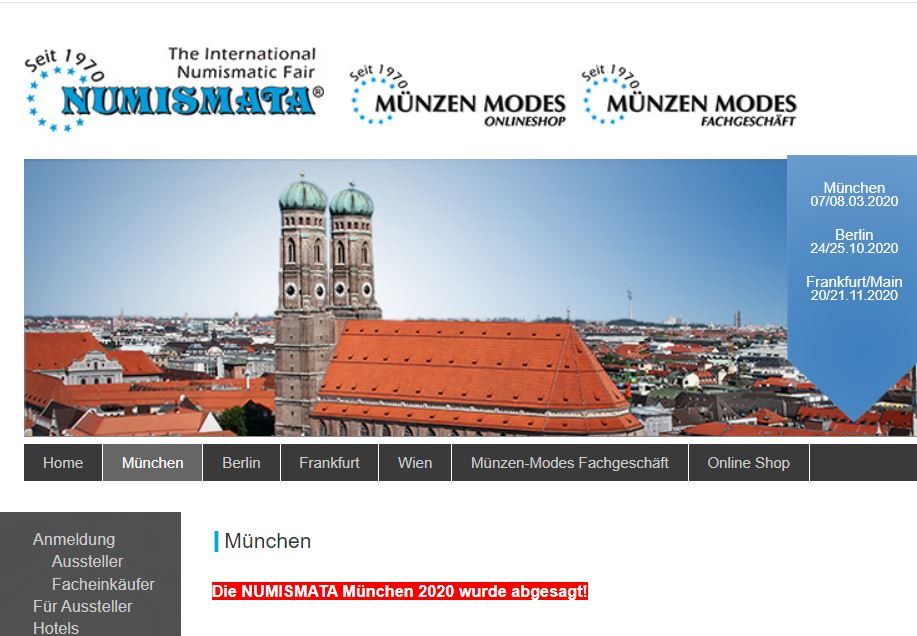 Numismata München 2020