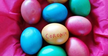 Corona Ostern Eier