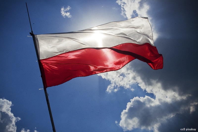 Polen Flagge