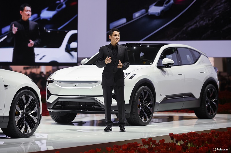 Polestar auf der Automesse in Shanghai 2023