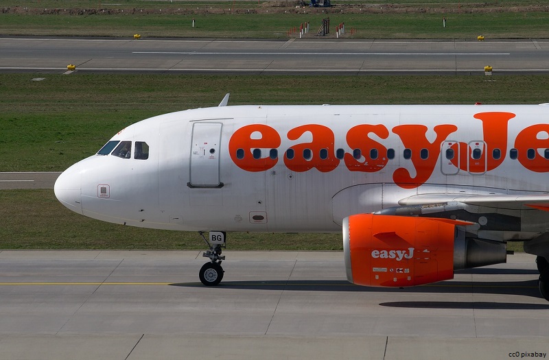 easyjet-flugzeug-handgepäck