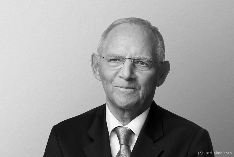 Dr. Wolfgang Schäuble am 04.05.21 in Berlin im Konrad-Adenauer-Haus beim Kandidatenshooting der CDU zur Bundestagswahl 2021. / Foto: Tobias Koch (www.tobiaskoch.net)
